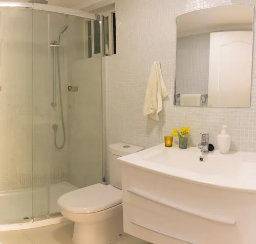 Baño del Departamento 1 con ducha